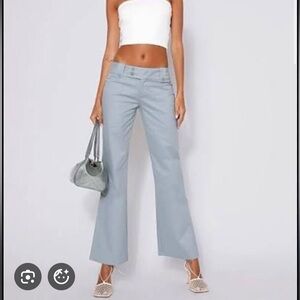 Tiger Mist Light Blue Flared Pants